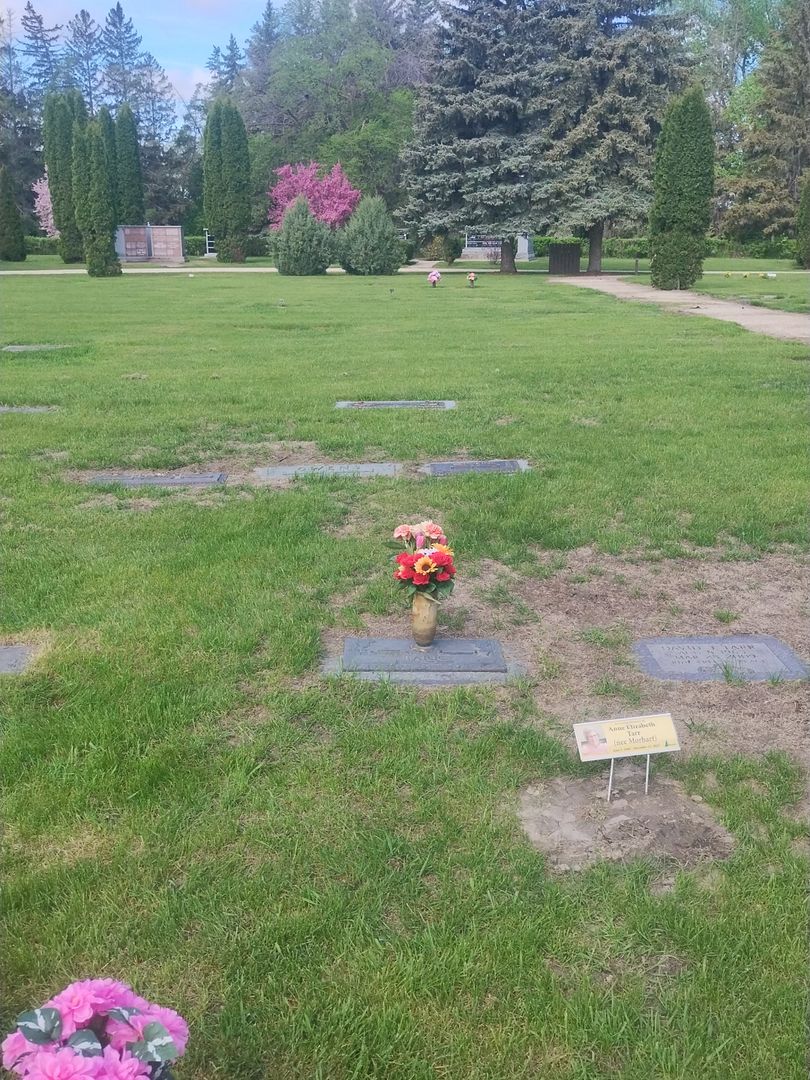 Anne Elizabeth Morhart Tarr's grave. Photo 2