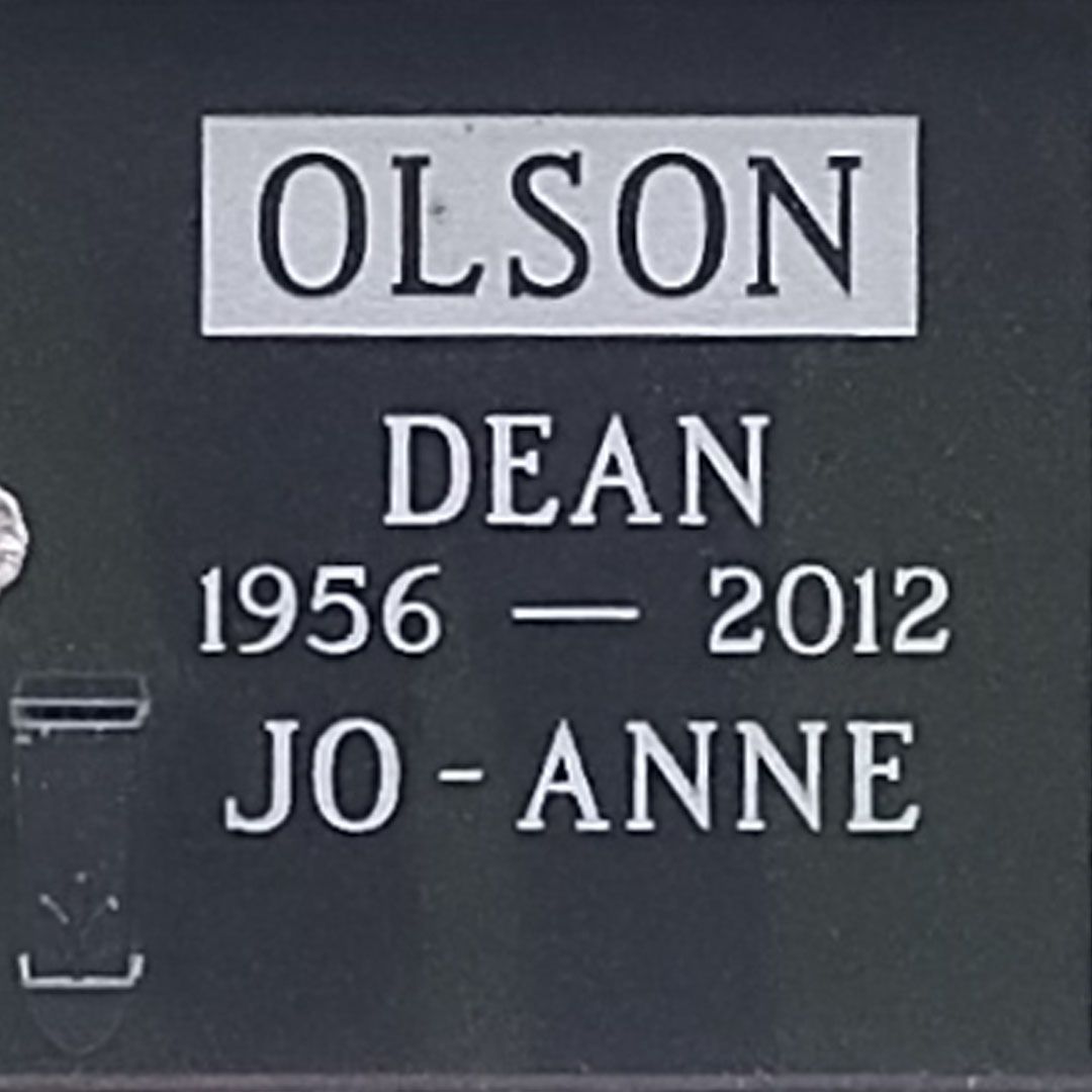 Dean Olson's grave